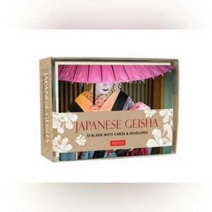 Japanese Geisha Note Cards GORGEOUS Photos Tuttle 11 Out Of 12 See Photos